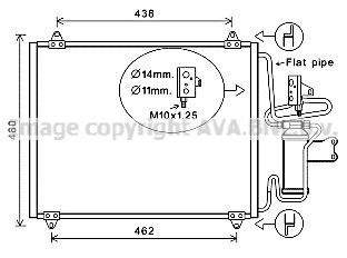 AVA QUALITY COOLING kondensatorius, oro kondicionierius RT5246D